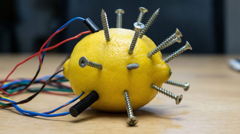 Электрохимия для начинающих: простая батарейка из лимона и что она показывает - иллюстрация