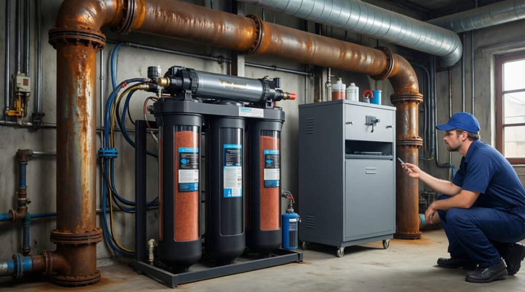 Химия воды: жесткость, накипь и способы очистки (фильтры, кипячение, реагенты) - иллюстрация