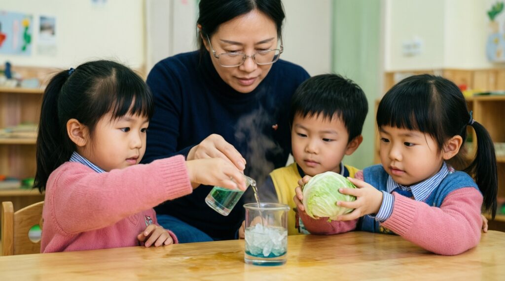 10 безопасных опытов для дома из того, что есть на кухне - иллюстрация