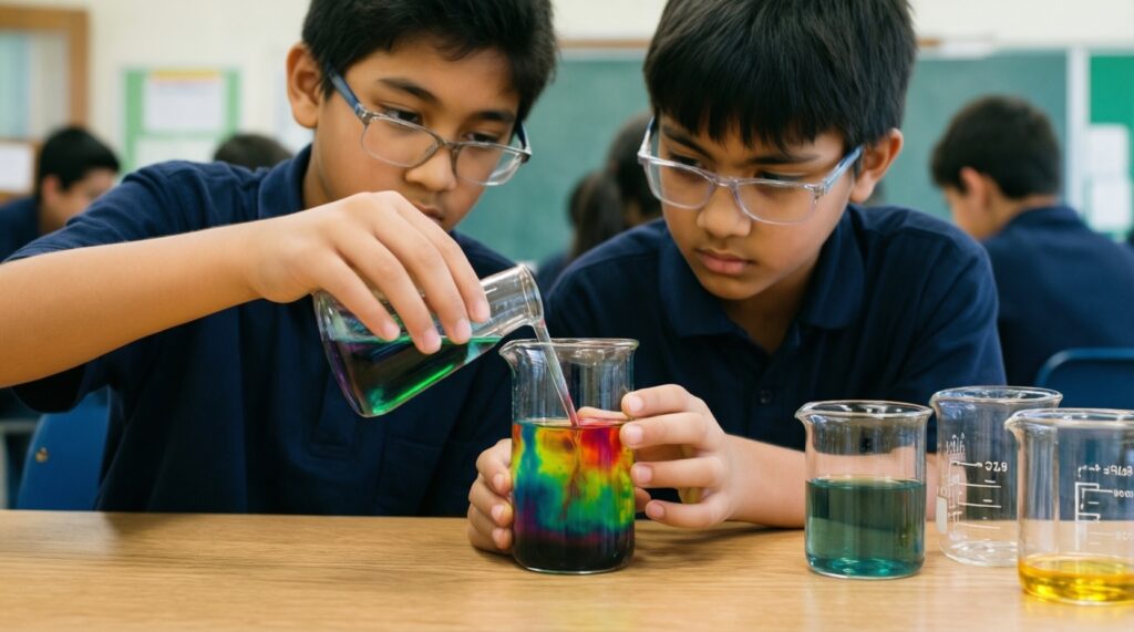 10 безопасных опытов для дома из того, что есть на кухне - иллюстрация