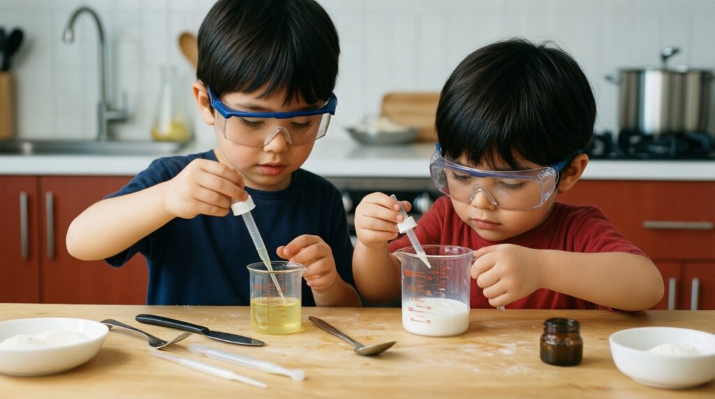 10 безопасных экспериментов для юного химика: пошаговые инструкции и объяснения - иллюстрация