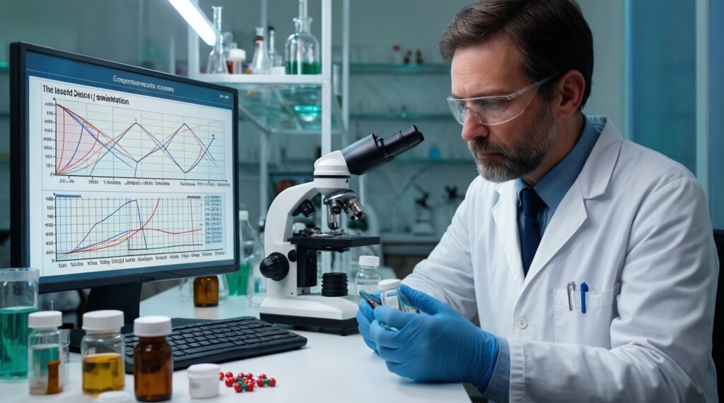 Химия в медицине: как создают лекарства и почему важна дозировка - иллюстрация