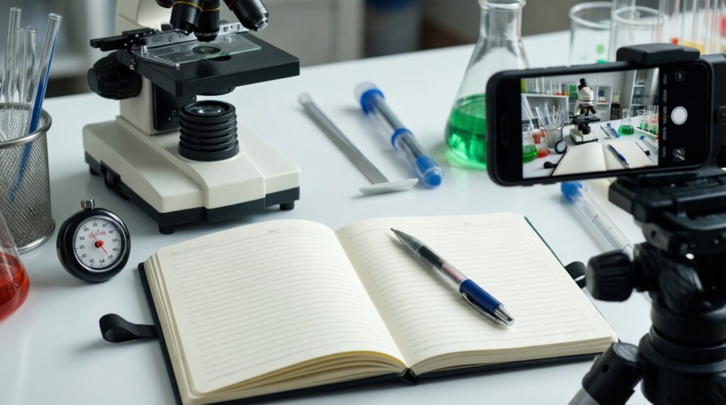 Интересные опыты дома: безопасные эксперименты с содой, уксусом и крахмалом - иллюстрация