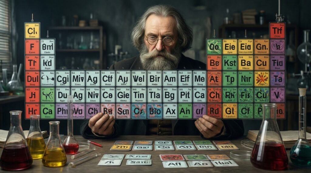Великие химики: Дмитрий Менделеев и история создания периодической системы - иллюстрация