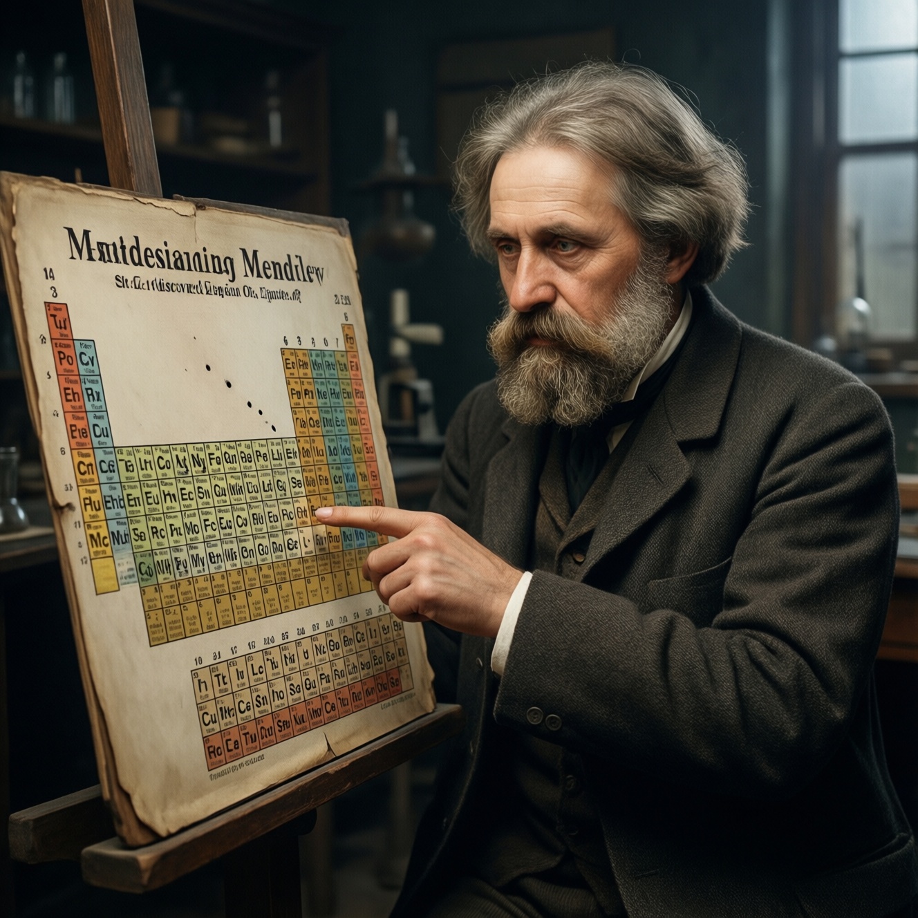 Дмитрий Менделеев и история создания периодической системы: великий химик и его открытие